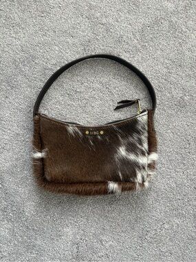 W&G Real Cowhide Shoulder Bag
